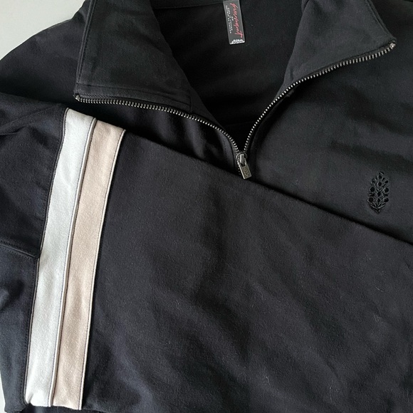 FP Movement by Free People For the Win Set Crop Pullover Black NWT - Picture 7 of 8